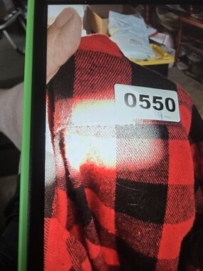 Men's Red and Black Buffalo Plaid Shirt